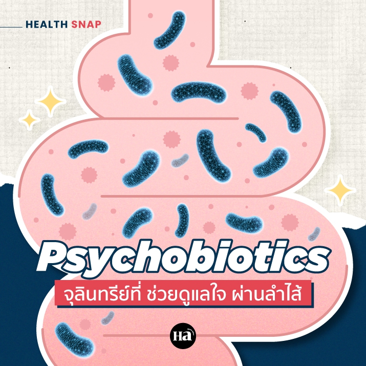 Psychobiotics ทำไมจุลินทรีย์ในลำไส้ ถึงส่งผลต่ออารมณ์
